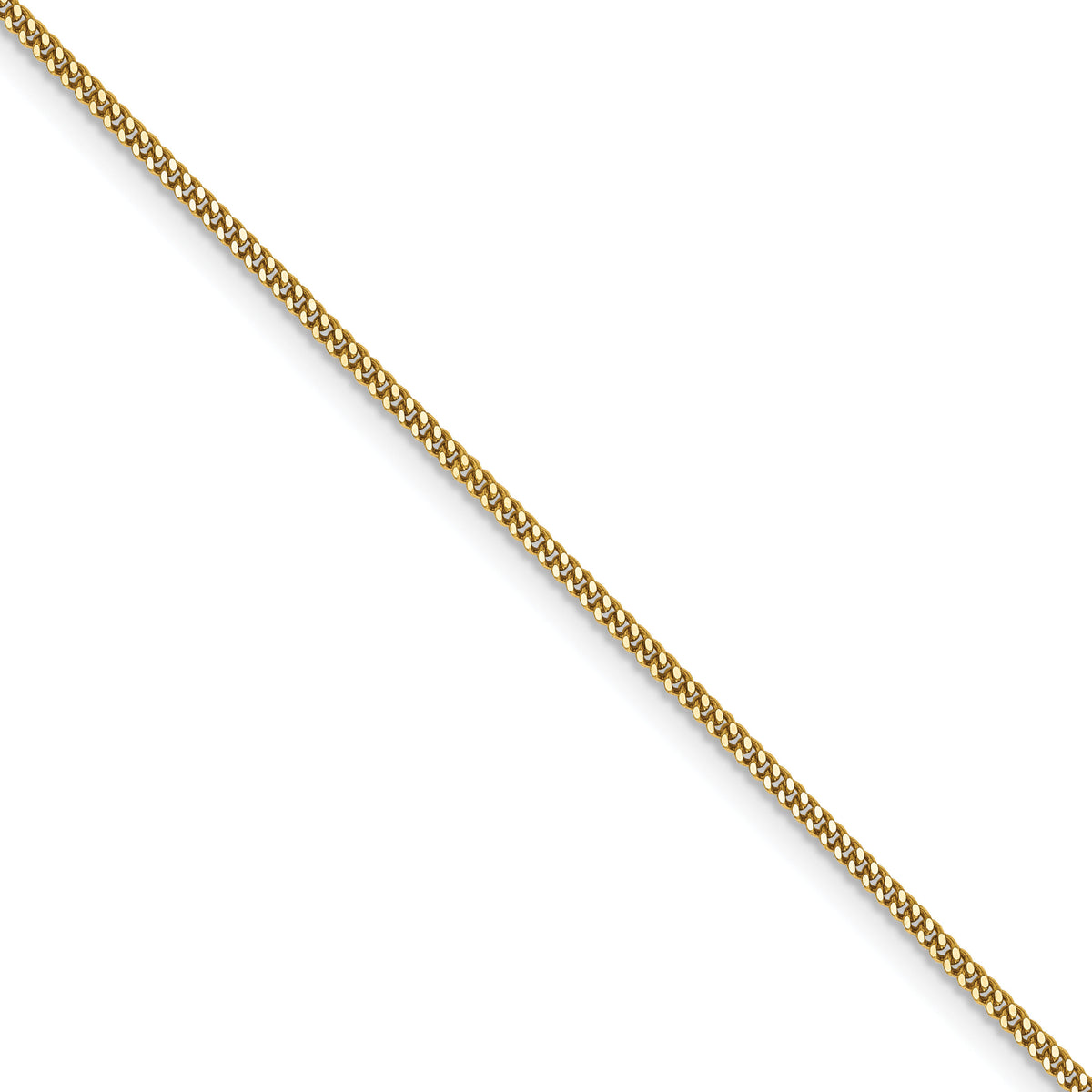 14k 1.3mm Curb Pendant Chain (100 inch Spool)-PEN102-100