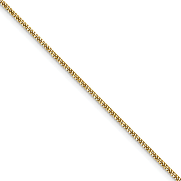14k 1.3mm Curb Pendant Chain (100 inch Spool)-PEN102-100
