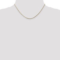 14k 1.3mm Curb Pendant Chain-PEN102-16