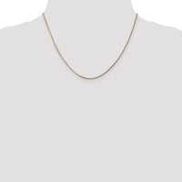14k 1.3mm Curb Pendant Chain-PEN102-18