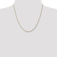 14k 1.3mm Curb Pendant Chain-PEN102-20