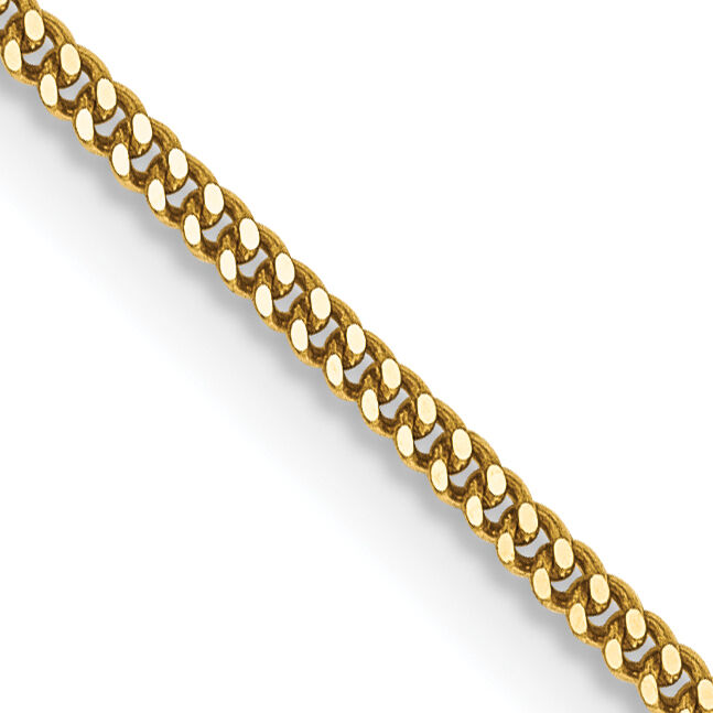 14k 1.3mm Curb Pendant Chain-PEN102-16