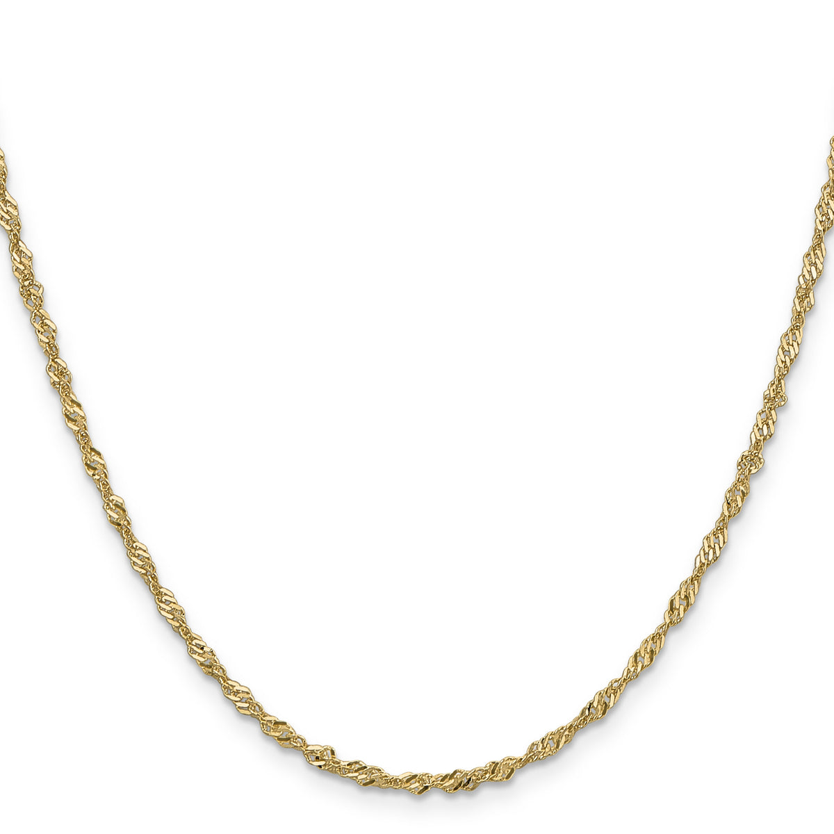 14k 2mm Singapore Chain-PEN11-18