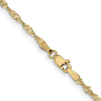 14k 2mm Singapore Chain-PEN11-16