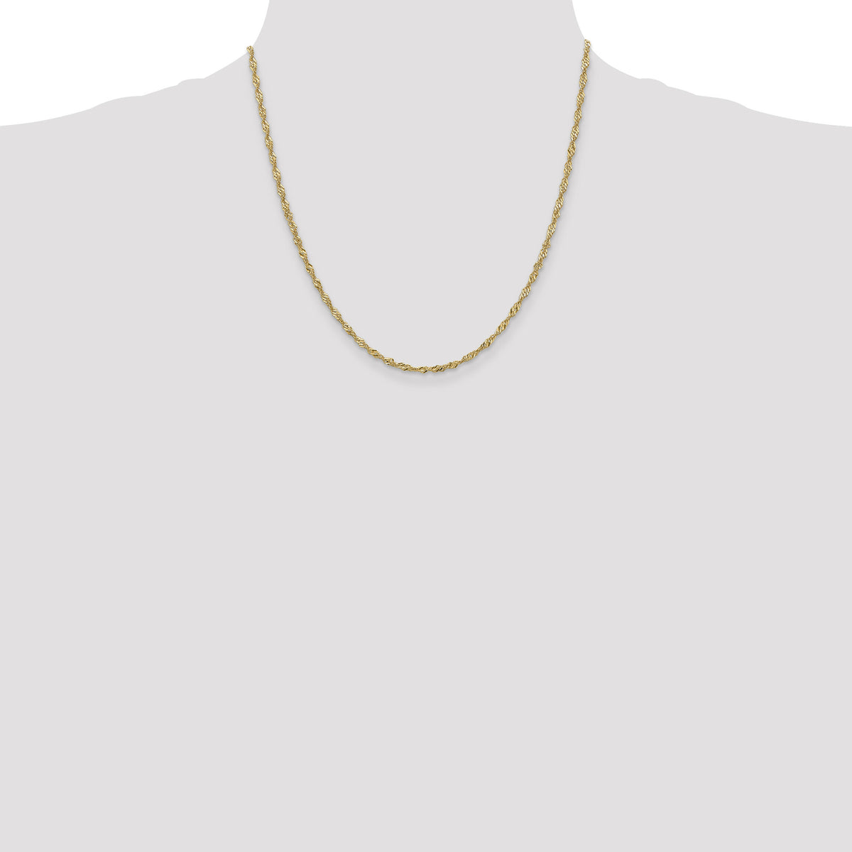 14k 2mm Singapore Chain-PEN11-20