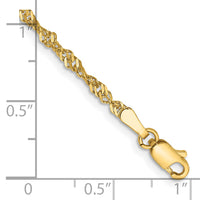 14k 2mm Singapore Chain-PEN11-7
