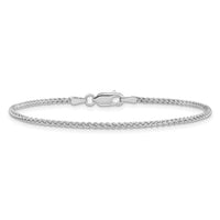 14k White Gold 1.7mm Spiga Chain-PEN121-7