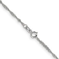 14k WG 1.4mm Singapore Chain-PEN123-16