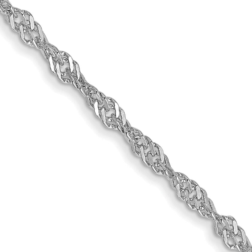 14k WG 1.4mm Singapore Chain-PEN123-14