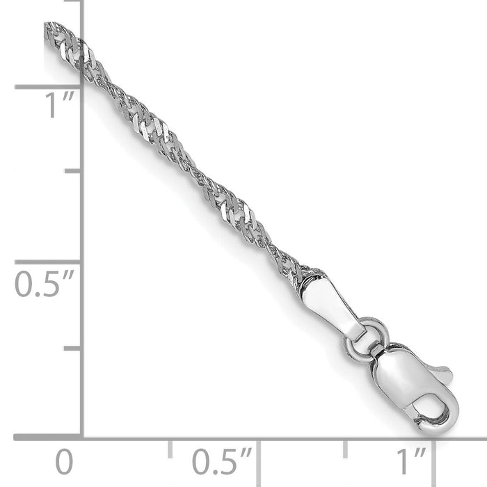 14k WG 1.7mm Singapore Chain-PEN124-8