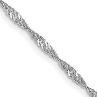 14k WG 1.7mm Singapore Chain-PEN124-20