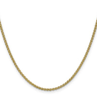 14k 2.1mm Spiga Chain-PEN13-24