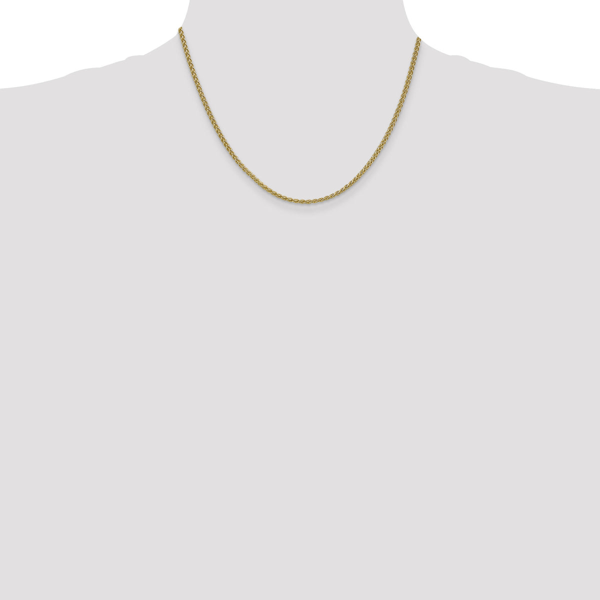 14k 2.1mm Spiga Chain-PEN13-18