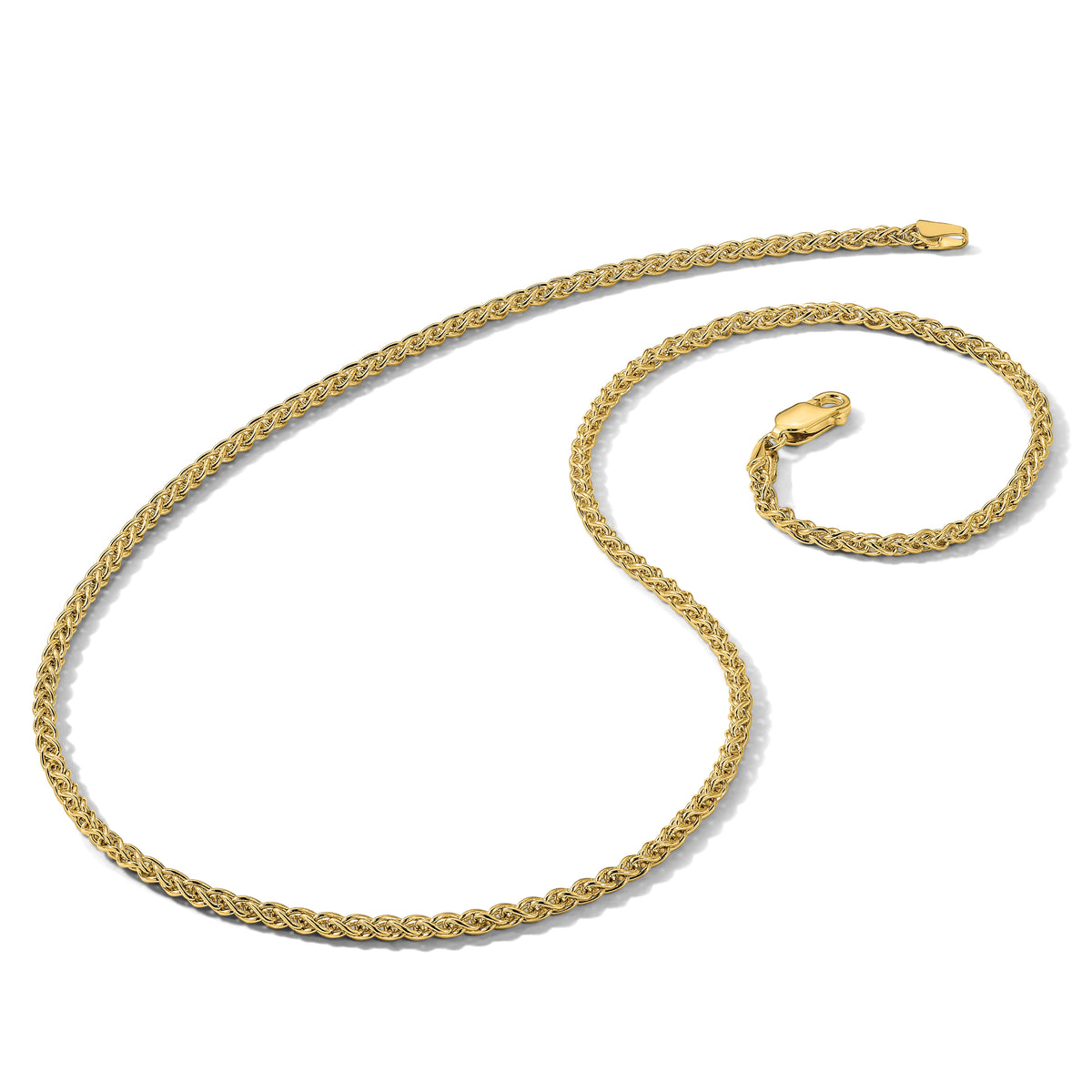 14k 2.1mm Spiga Chain-PEN13-14
