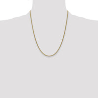 14k 2.1mm Spiga Chain-PEN13-22
