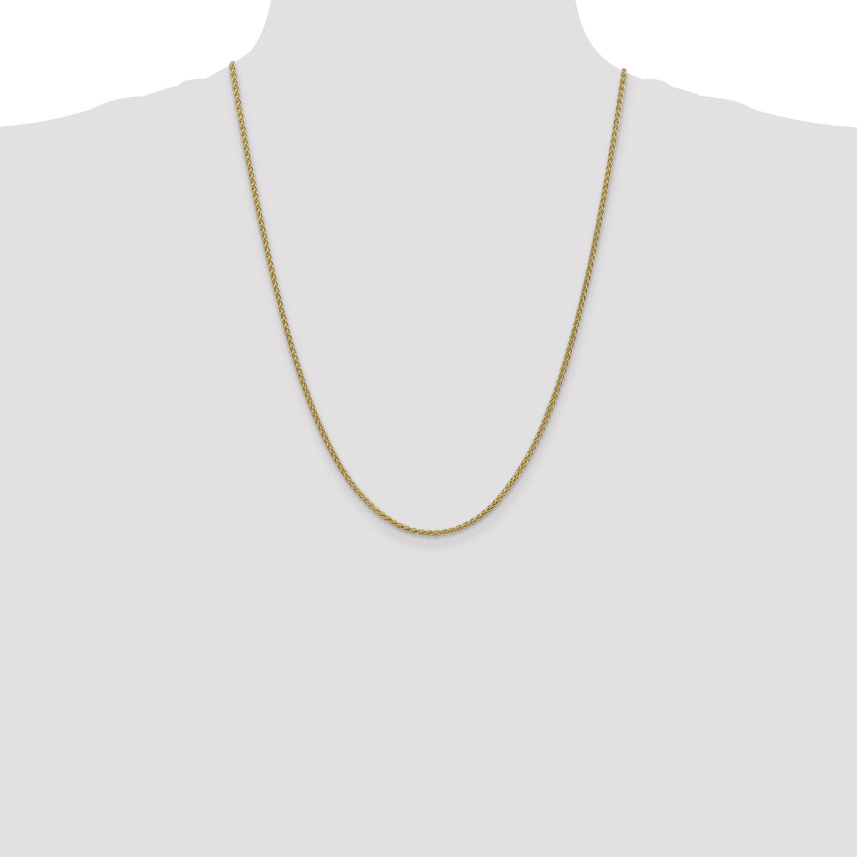 14k 2.1mm Spiga Chain-PEN13-24