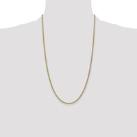 14k 2.1mm Spiga Chain-PEN13-26