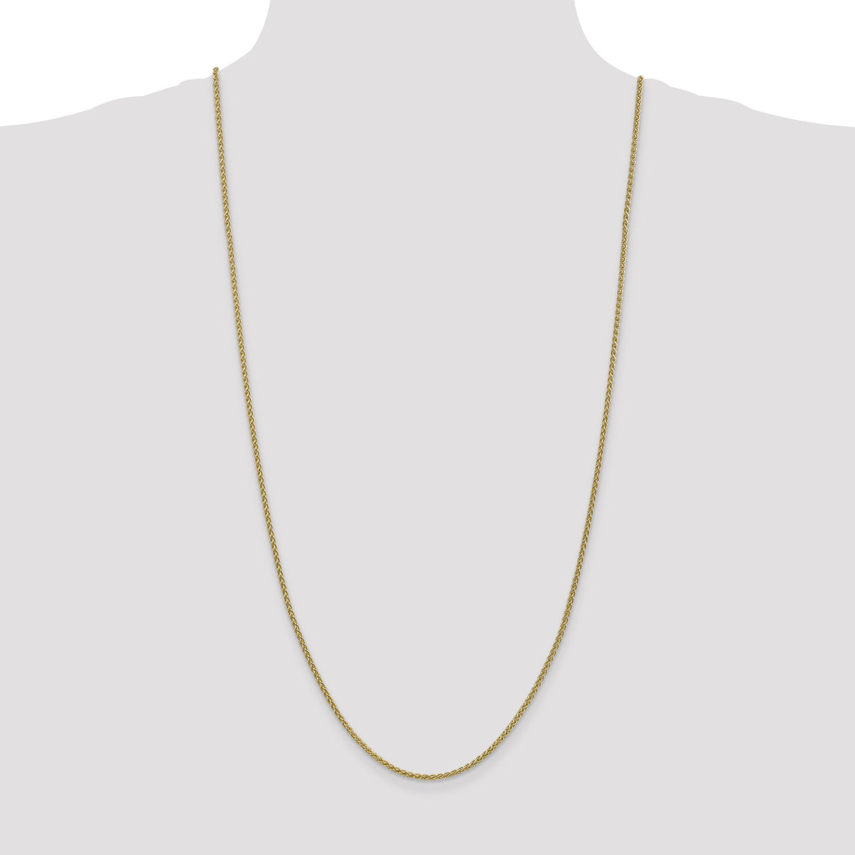 14k 2.1mm Spiga Chain-PEN13-30