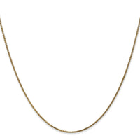 14k 1.05mm D/C Spiga with Spring Ring Clasp Chain-PEN130-16