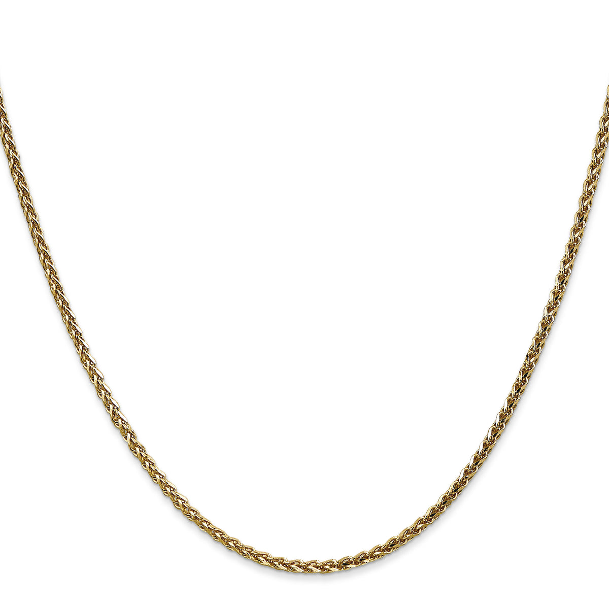 14k 2.1mm D/C Spiga Chain-PEN131-26