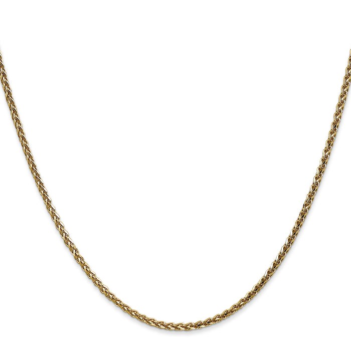 14k 2.1mm D/C Spiga Chain-PEN131-22