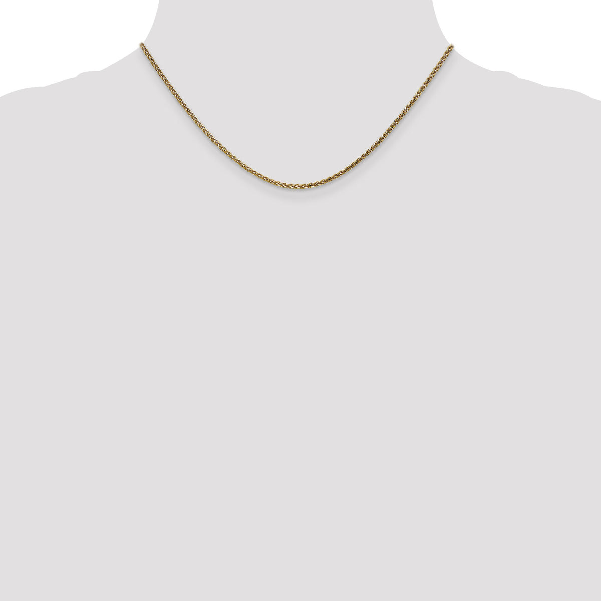 14k 2.1mm D/C Spiga Chain-PEN131-16