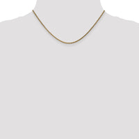 14k 2.1mm D/C Spiga Chain-PEN131-16