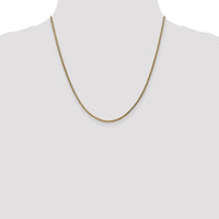 14k 2.1mm D/C Spiga Chain-PEN131-20