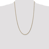 14k 2.1mm D/C Spiga Chain-PEN131-26
