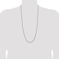 14k 2.1mm D/C Spiga Chain-PEN131-30