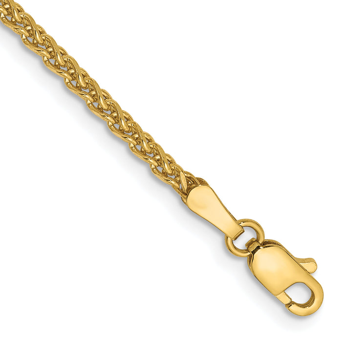 14k 2.1mm D/C Spiga Chain-PEN131-7
