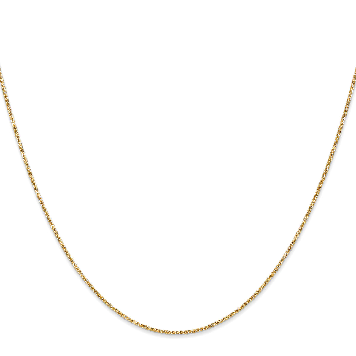 14k 1.05mm Spiga with Lobster Clasp Chain-PEN133-22