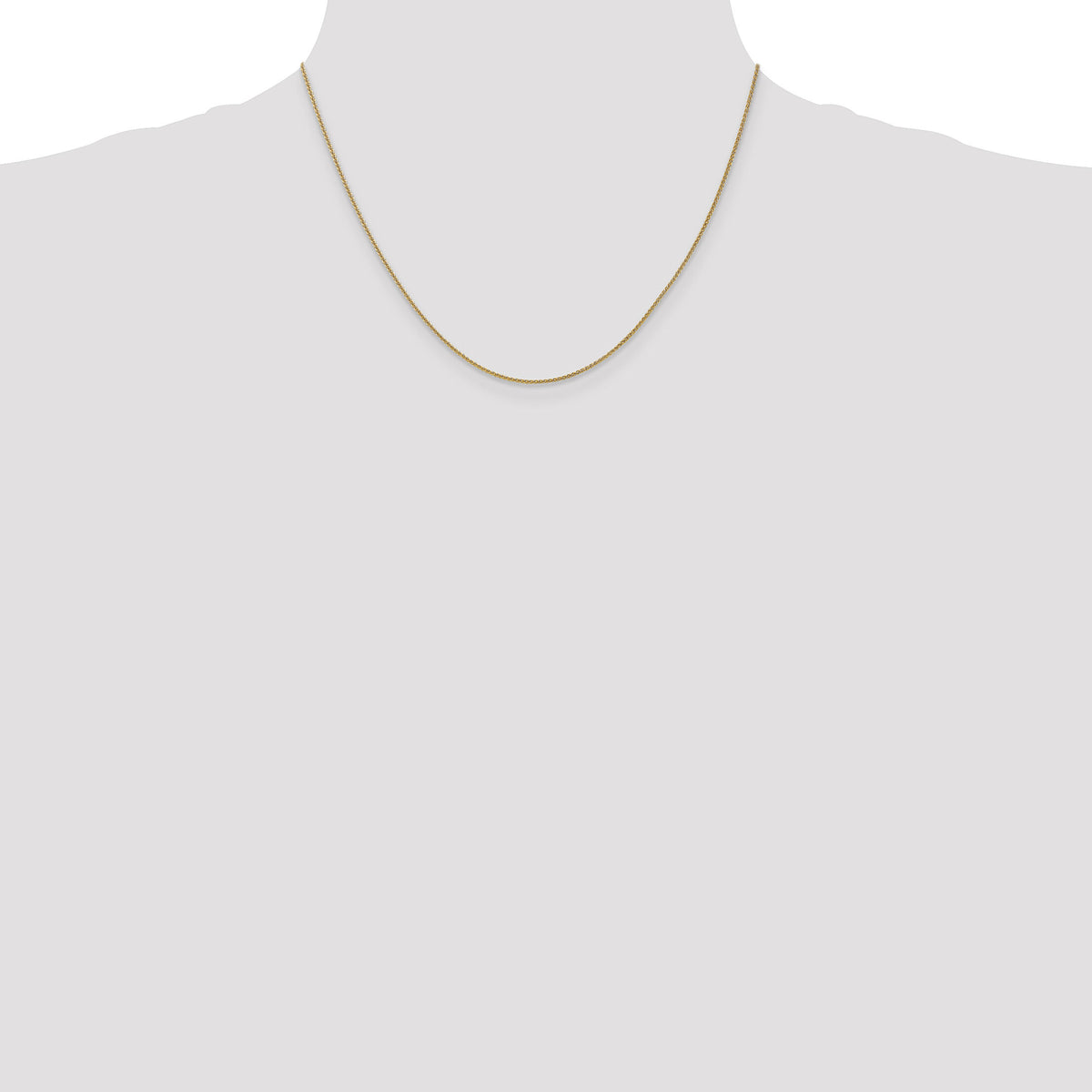 14k 1.05mm Spiga with Lobster Clasp Chain-PEN133-18