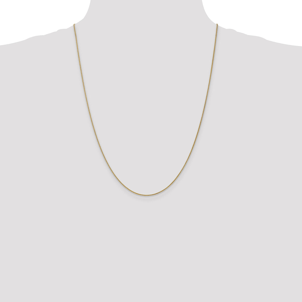 14k 1.05mm Spiga with Lobster Clasp Chain-PEN133-24