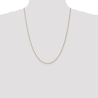 14k 1.05mm Spiga with Lobster Clasp Chain-PEN133-24