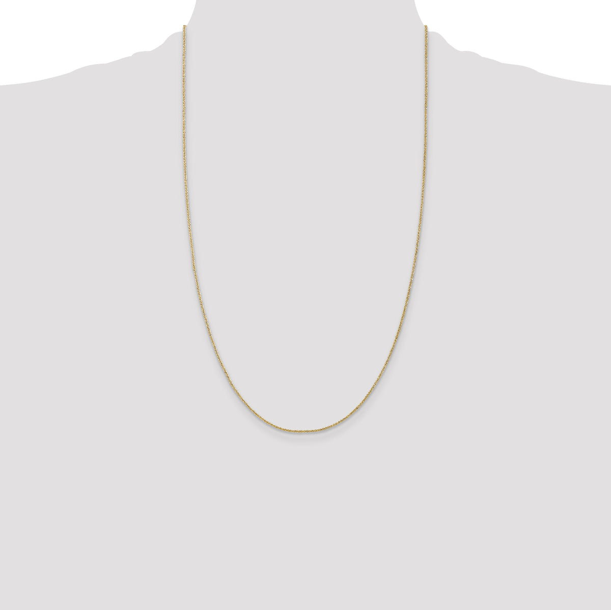 14k 1.05mm Spiga with Lobster Clasp Chain-PEN133-26