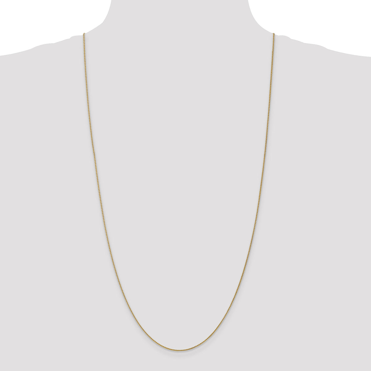 14k 1.05mm Spiga with Lobster Clasp Chain-PEN133-30
