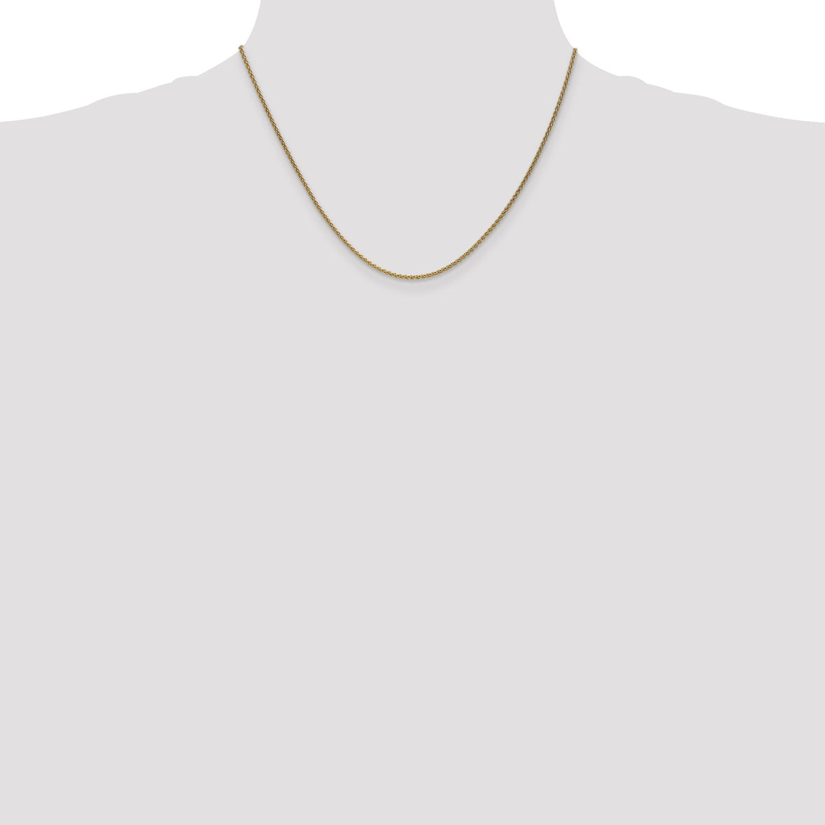 14k 1.7mm Spiga Chain-PEN134-18