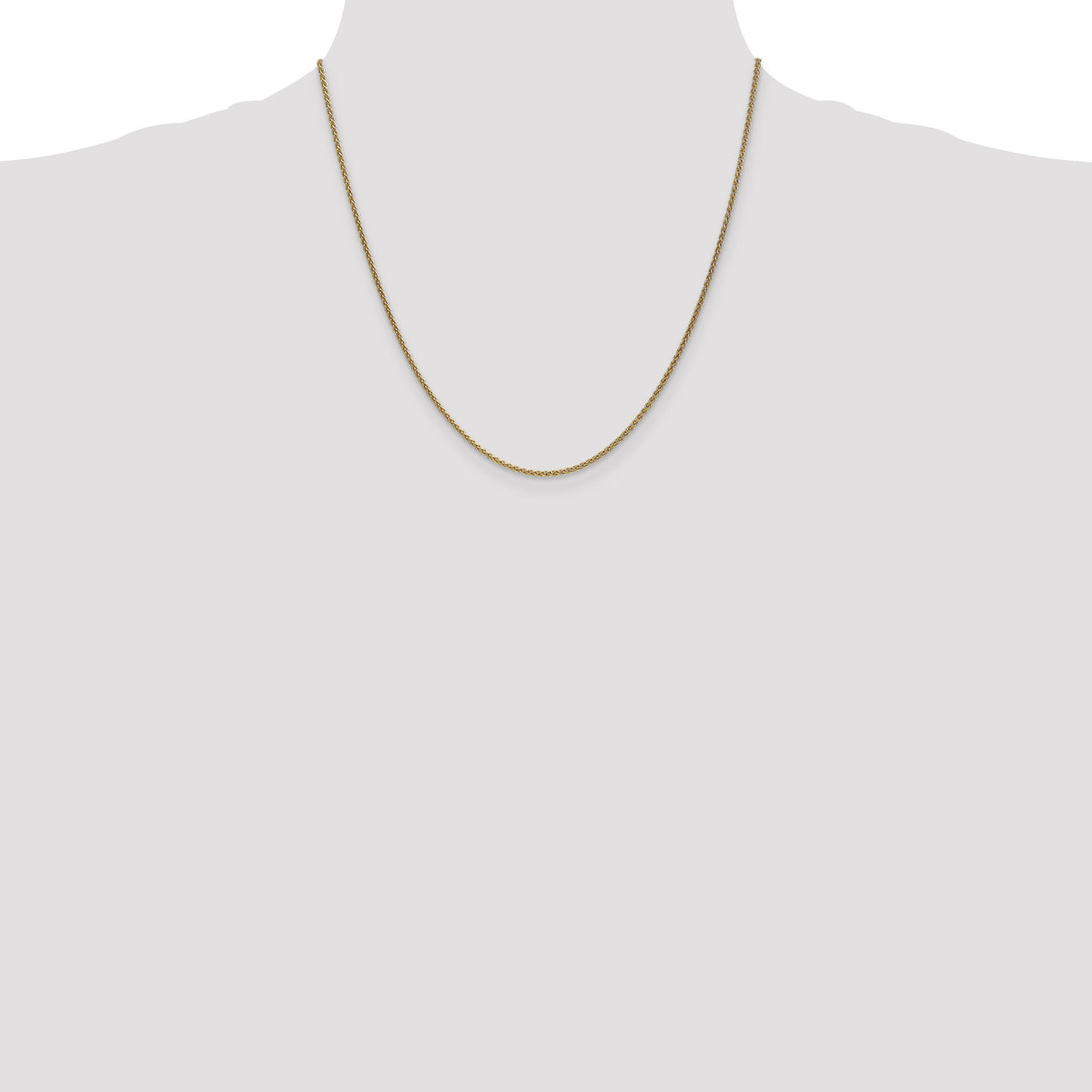 14k 1.7mm Spiga Chain-PEN134-20