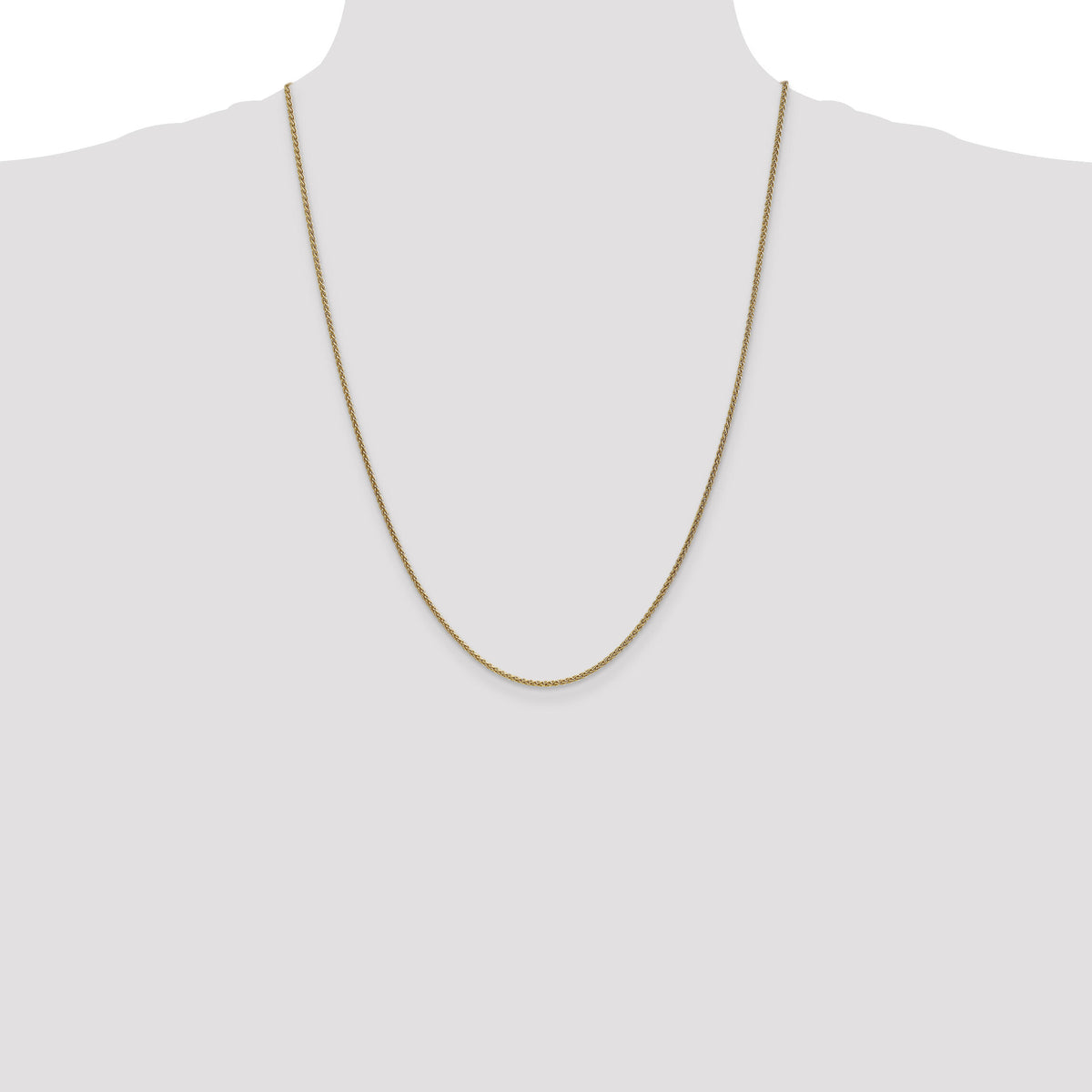 14k 1.7mm Spiga Chain-PEN134-24