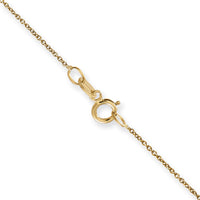 14k .75mm Round Open Link Cable Chain-PEN135-18