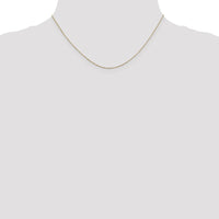 14k .6mm D/C Round Open Link Cable Chain-PEN136-16