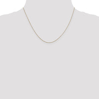 14k .6mm D/C Round Open Link Cable Chain-PEN136-18