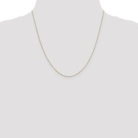 14k .6mm D/C Round Open Link Cable Chain-PEN136-20