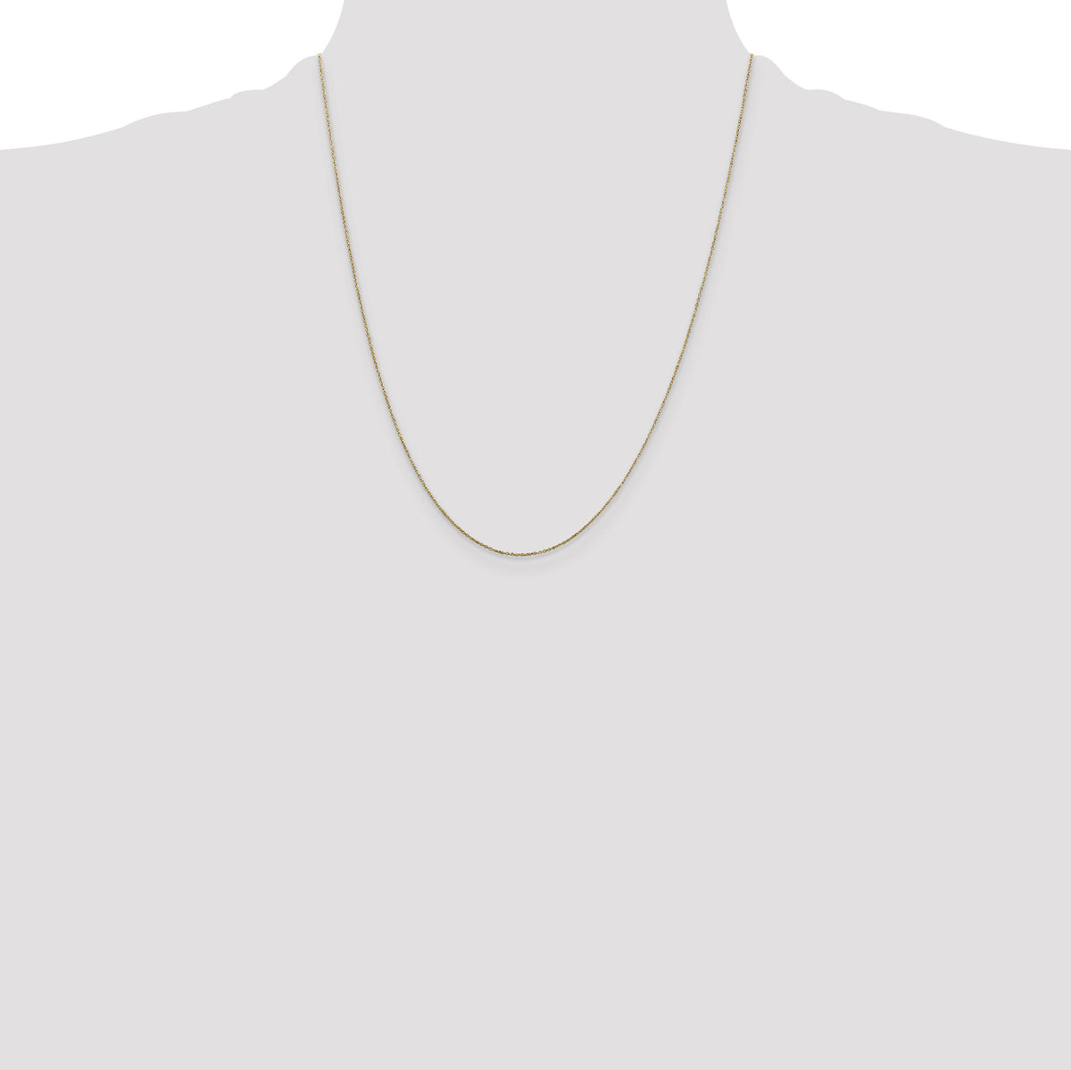14k .6mm D/C Round Open Link Cable Chain-PEN136-22