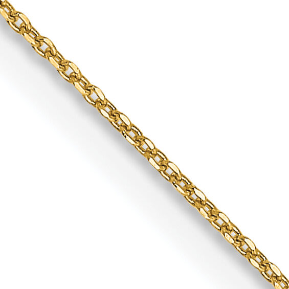 14k .6mm D/C Round Open Link Cable Chain-PEN136-16
