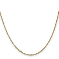 14k 1.8mm Forzantine Cable Chain-PEN138-24