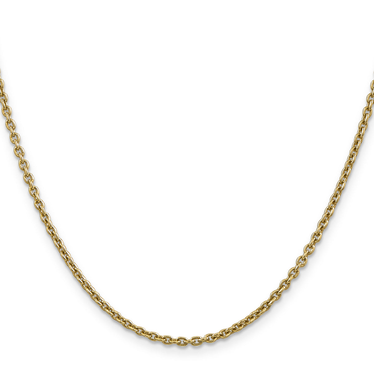 14k 2.2mm Forzantine Cable Chain-PEN139-16