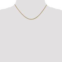 14k 2.2mm Forzantine Cable Chain-PEN139-16