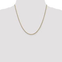 14k 2.2mm Forzantine Cable Chain-PEN139-20
